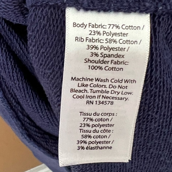 Vineyard Vines Classic Whale Embroidered Shep Shirt Deep Bay Sweater Size M - Picture 7 of 8